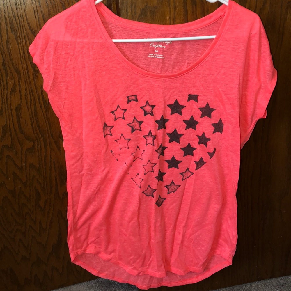 Coral American Eagle t-shirt